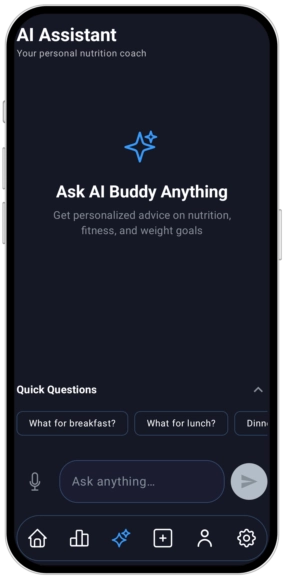 Ai chat calorie counter Zielfit